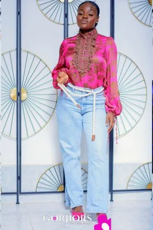 Silk Embroidered Blouse