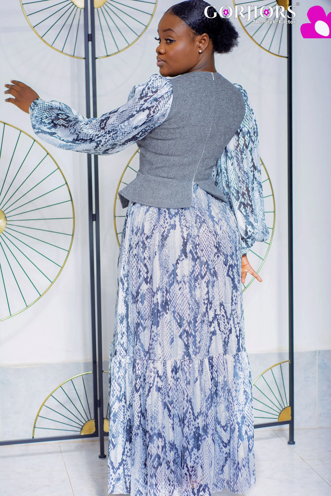 Royal Chanty Luxury Dress - Image 4